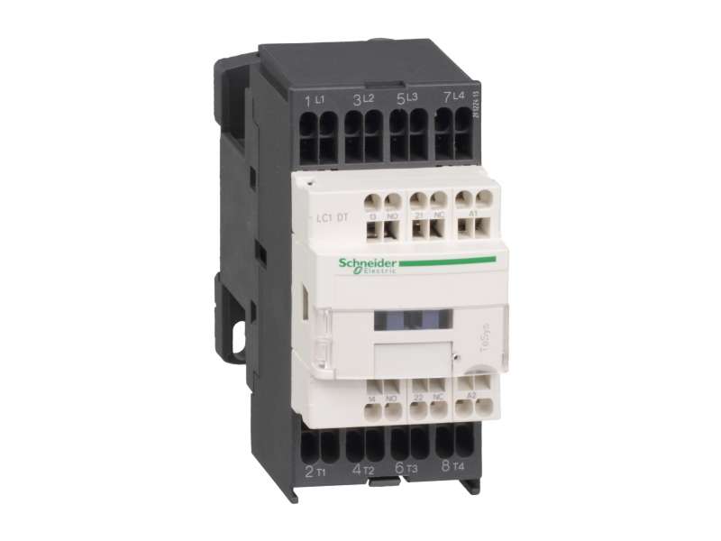 Schneider Electric TeSys D kontaktor - 4P(4 NO) - AC-1 - <= 440 V 20 A - 24 V AC 50/60 Hz kalem ; LC1DT203B7
