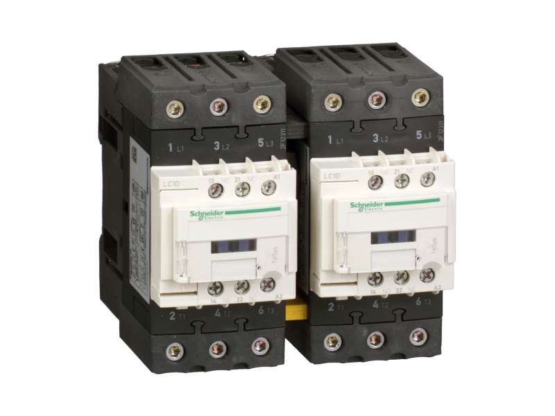 Schneider Electric TeSys D kontaktor za prom. smera- 3P(3NO)- AC-3 - <= 440 V 40 A - 110 V AC kalem;LC2D40AF7