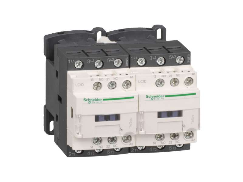 Schneider Electric TeSys D kontaktor za promenu smera-3P(3 NO)-AC-3 - <= 440 V 9 A - 110 V AC kalem;LC2D09F7