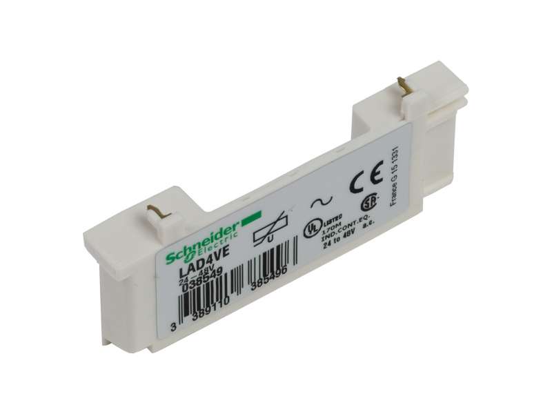 Schneider Electric TeSys D - modul za prigušenje - varistor - 24...48 V AC;LAD4VE