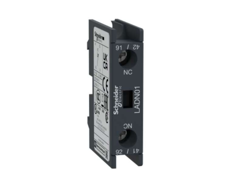 Schneider Electric TeSys D - pomoćni kontaktni blok - 1 NC - vijčani priključci ; LADN01