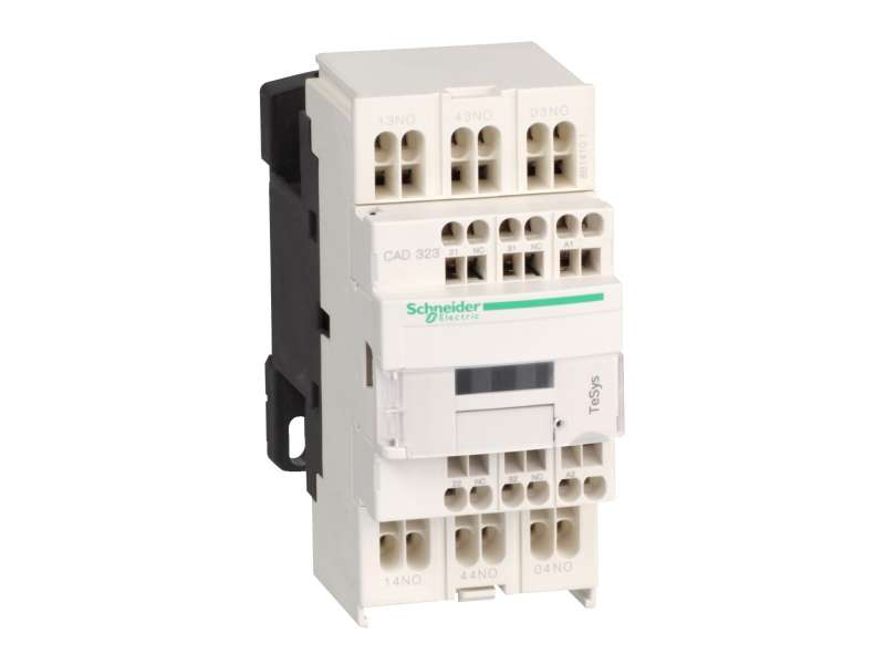 Schneider Electric TeSys D pomoćni kontaktor - 3 NO + 2 NC - <= 690 V- 24 VDC kalem niske potrošnje; CAD323BL