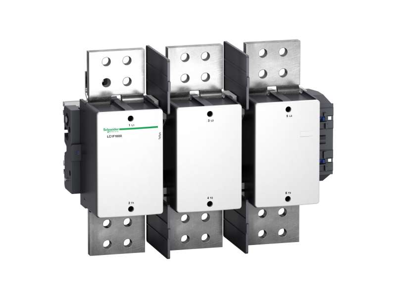 Schneider Electric TeSys F contactor - 3P (3 NO) - AC-3 - <= 440 V 1000 A - coil 230 V AC; LC1F1000P7