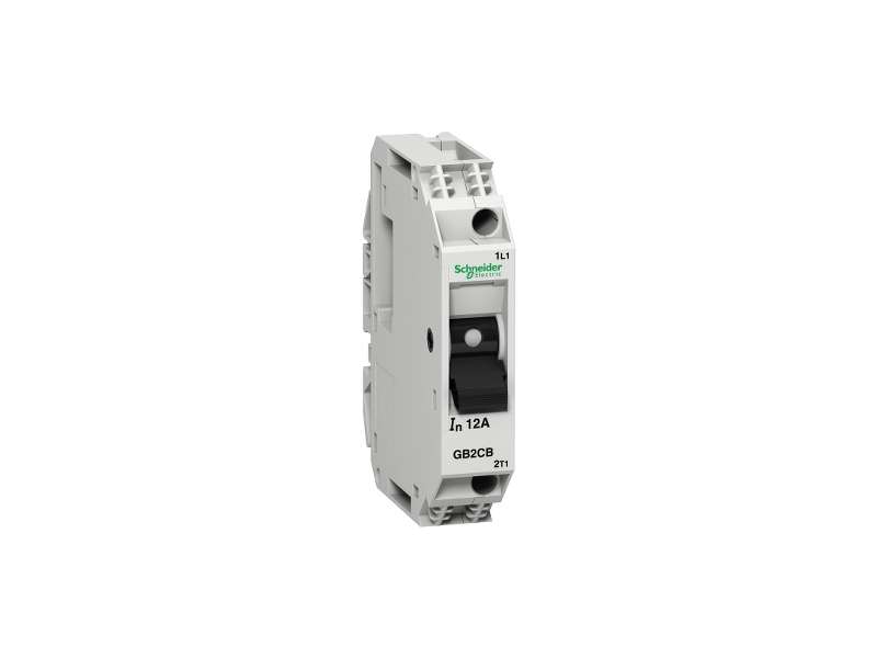 Schneider Electric TeSys GB2 - termomagnetni zaštitni prekidač - 1P - 0.5 A - Id = 6.6 A;GB2CB05