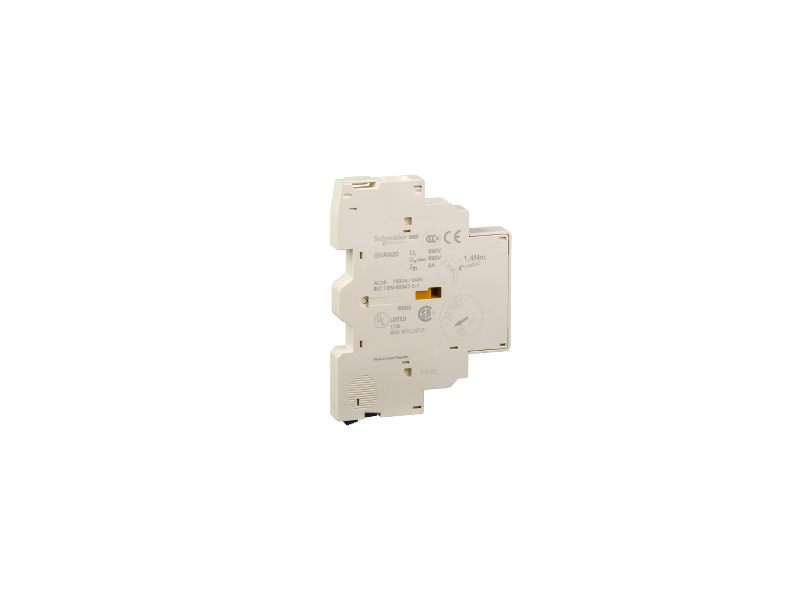 Schneider Electric TeSys GV2 & GV3 - pomoćni kontaktni blok - 2 NO; GVAN20