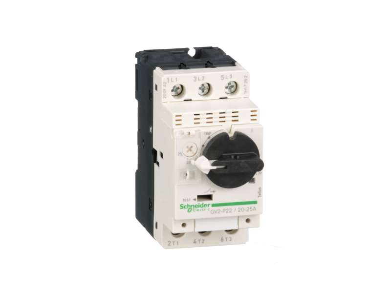 Schneider Electric TeSys GV2 - motorni prekidač - termomagnetna zaštita - 20…25 A; GV2P22