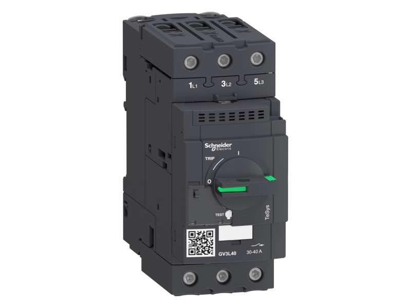 Schneider Electric TeSys GV3 - prekidač - prekostrujna zaštita - 40 A - EverLink BTR priključci;GV3L40