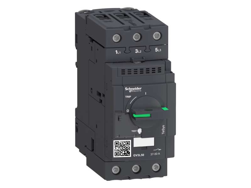 Schneider Electric TeSys GV3 - prekidač - prekostrujna zaštita - 50 A - EverLink BTR priključci;GV3L50