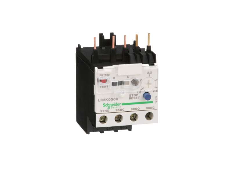 Schneider Electric TeSys K - diferencijalni termički relej - 1.8...2.6 - klasa 10A ; LR2K0308