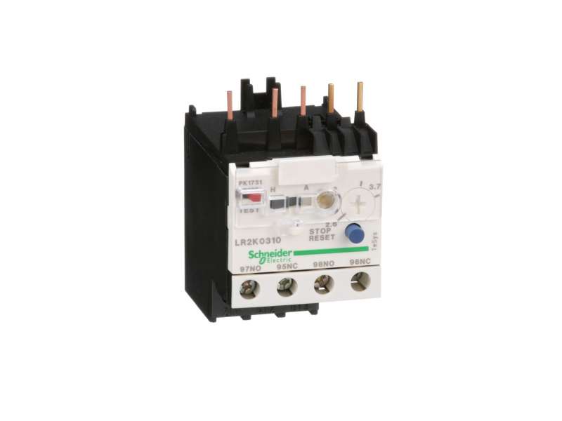 Schneider Electric TeSys K - diferencijalni termički relej -2.6...3.7 A - klasa 10A ; LR2K0310