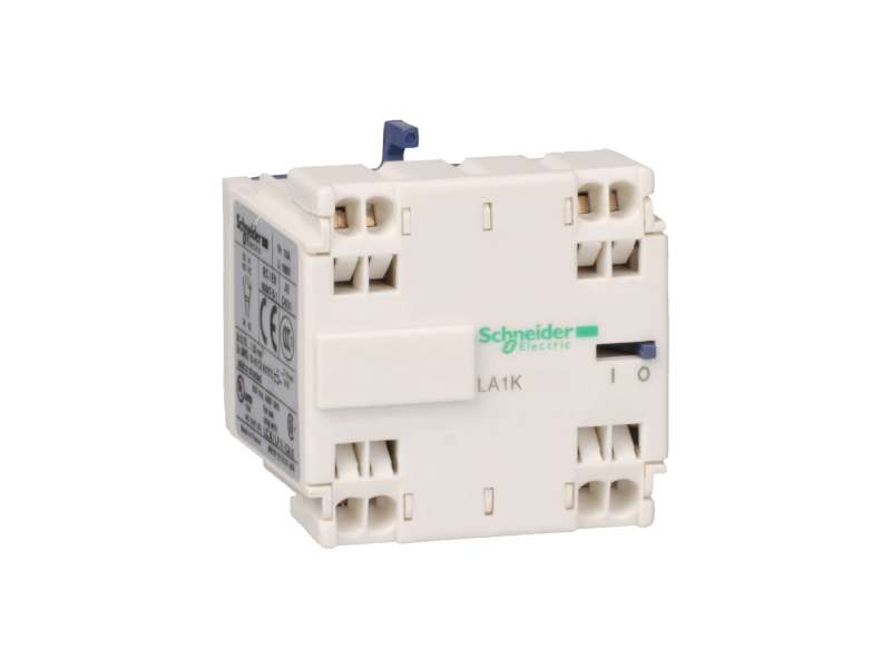 Schneider Electric TeSys K - pomoćni kontaktni blok - 1 NO + 1 NC - opružni priključci; LA1KN113