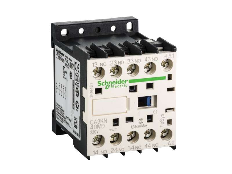 Schneider Electric TeSys K pomoćni kontaktor - 4 NO - <= 690 V - 220 V DC standardni kalem; CA3KN40MD