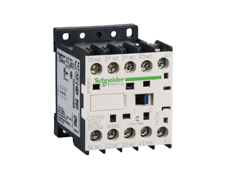 Schneider Electric TeSys K pomoćni kontaktor - 4 NO - <= 690 V - 380...400 V AC kalem; CA2KN40Q7