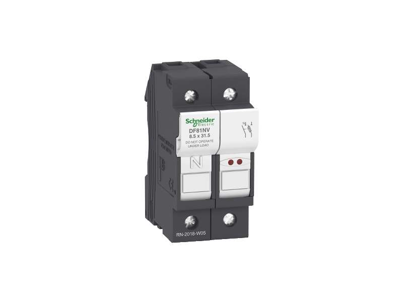 Schneider Electric TeSyS rastavljač sa osig.1P N 25A-veličina osig. 8.5x31.5mm-ind.pregorelog osig.;DF81NV