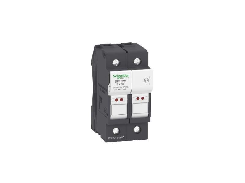 Schneider Electric TeSyS rastavljač sa osig.2P 32A-osigurači 10x38mm-indikator pregorelog osigurača;DF102V