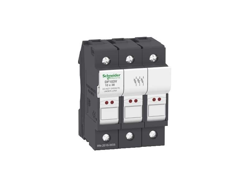 Schneider Electric TeSyS rastavljač sa osig.3P 32A -osigurači 10x38mm-indikator pregorelog osigur.;DF103V