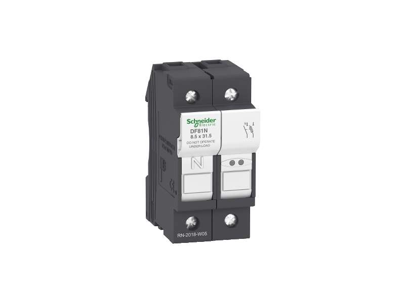 Schneider Electric TeSyS rastavljač sa osiguračima 1P N 25A - veličina osigurača 8.5 x 31.5 mm;DF81N