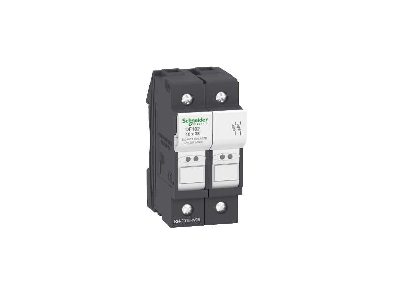 Schneider Electric TeSyS rastavljač sa osiguračima 2P 32A - veličina osigurača 10 x 38 mm ; DF102