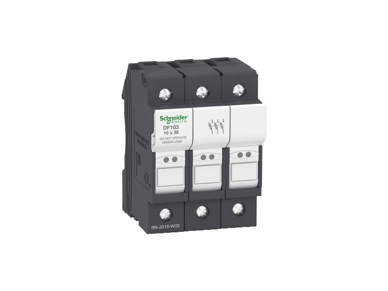 Schneider Electric TeSyS rastavljač sa osiguračima 3P 32A - veličina osigurača 10 x 38 mm;DF103