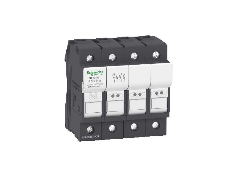 Schneider Electric TeSyS rastavljač sa osiguračima 3P N 25A - veličina osigurača 8.5 x 31.5 mm;DF83N
