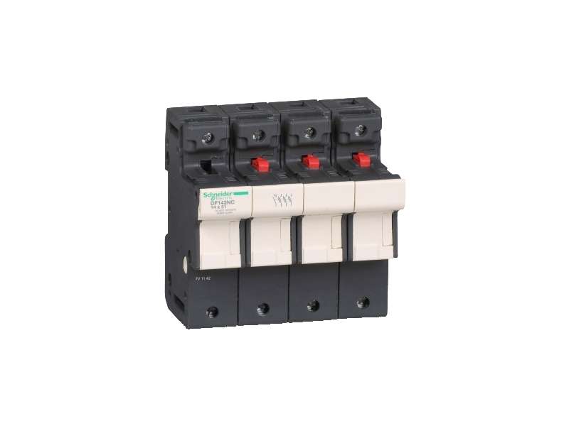 Schneider Electric TeSyS rastavljač sa osiguračima 3P N 50A - veličina osigurača 14 x 51 mm;DF143NC
