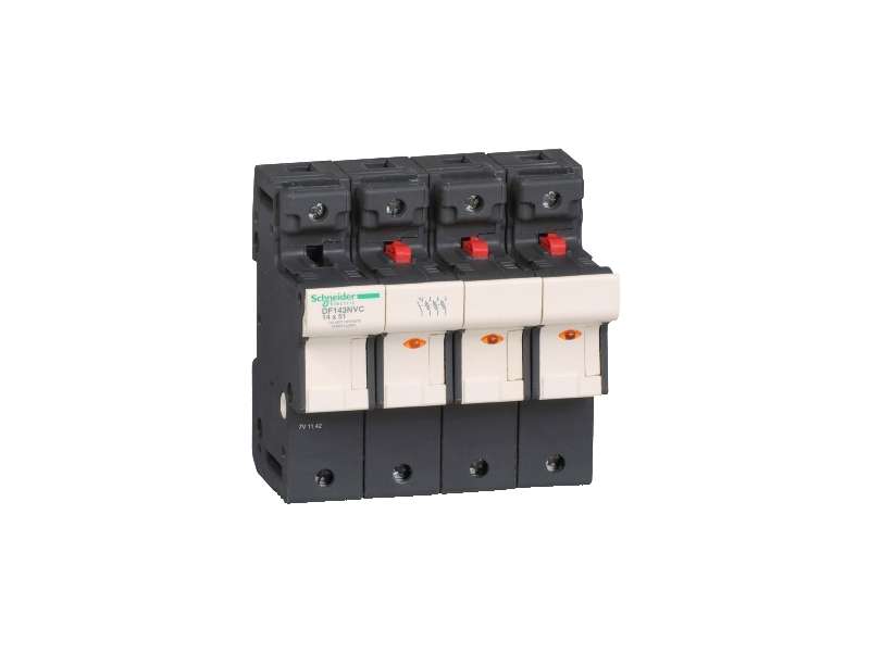 Schneider Electric TeSyS rastavljač sa osiguračima 3P N 50A - veličina osigurača 14 x 51 mm;DF143NVC