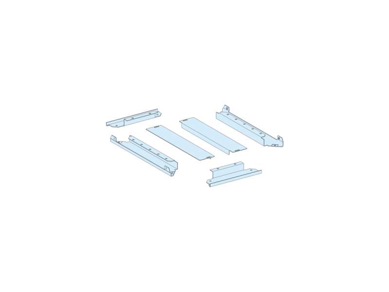 Schneider Electric Two-part gland plate, PrismaSeT P, IP31, for enclosure W 300mm D 400mm; LVS08493