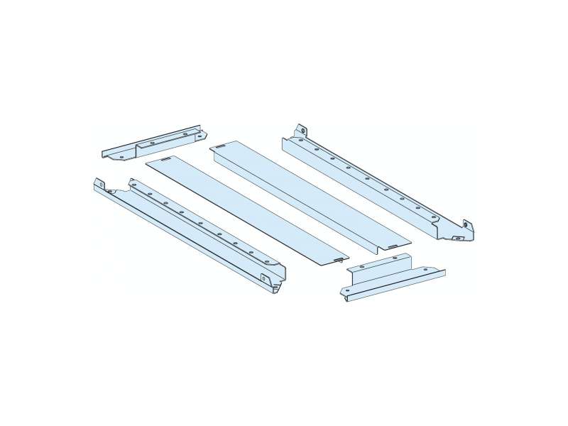 Schneider Electric Two-part gland plate, PrismaSeT P, IP31, for enclosure W 400mm D 600mm; LVS08694