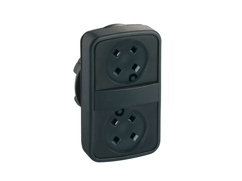 Schneider Electric Udubljeni/udubljeni dvostruki taster Ø22 bez kapice;ZB5AA79