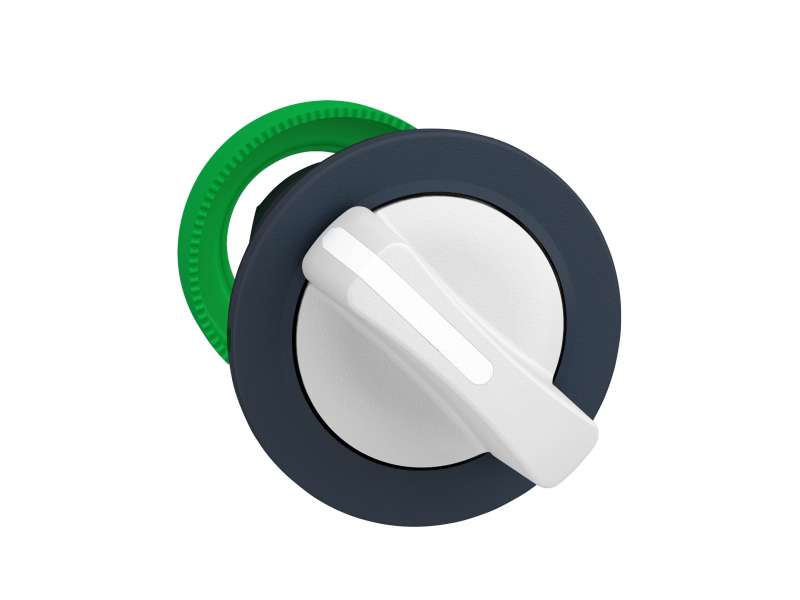 Schneider Electric Ugradna bela glava izbornog prekidača 2 pozicije povratak zdesna na levo;ZB5FD401