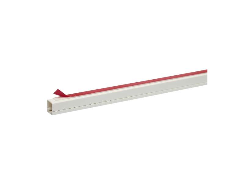 Schneider Electric Ultra - minijaturna distributivna kanalica-12 x 12 mm-samolepljiva-PVC-bela-2 m; ETK12912