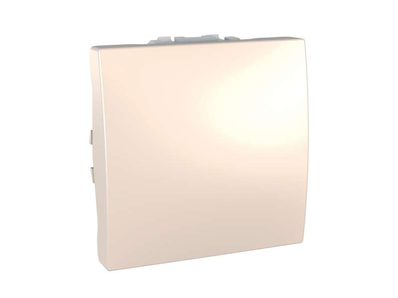 Schneider Electric Unica - jednopolni prekidač - 10 AX 250 VAC - 2 m - krem;MGU3.201T.25