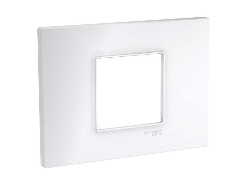Schneider Electric Unica Quadro - dekorativni ram - 2 modula - beli;MGU2.802.18
