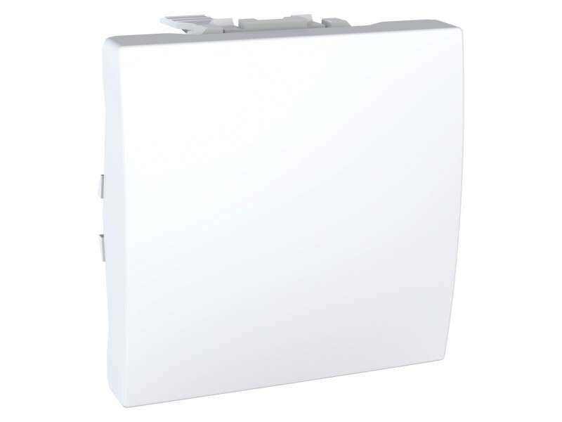 Schneider Electric Unica - taster - 10 A 250 VAC - 2 m - beli;MGU3.206.18