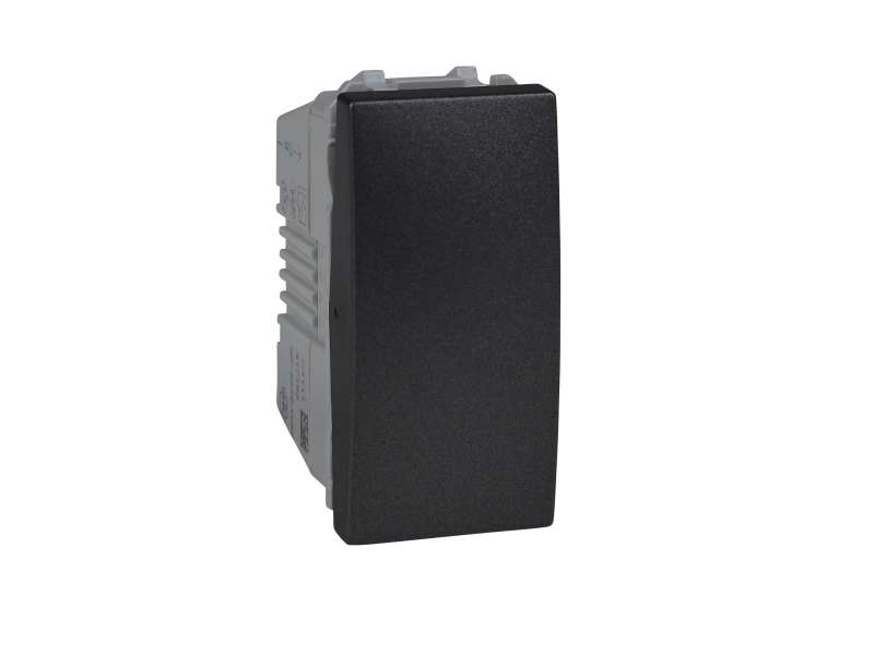 Schneider Electric Unica Top/Class - taster - 10 A 250 VAC - 1 m - grafit;MGU3.106.12