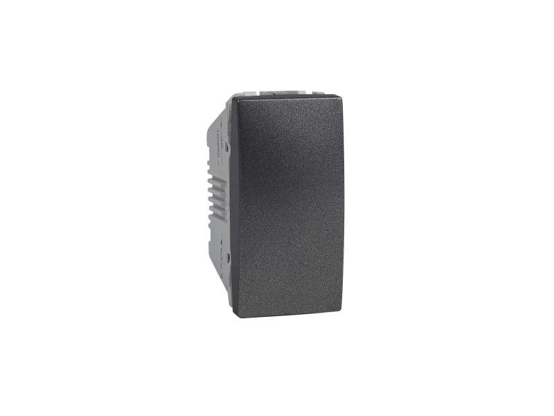 Schneider Electric Unica Top/Class - taster - 10 A 250 VAC - 1 m - grafit;MGU3.136.12