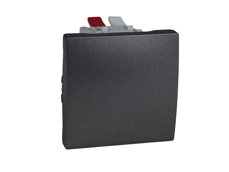 Schneider Electric Unica Top/Class - taster - 10 A 250 VAC - 2 m - grafit;MGU3.206.12C