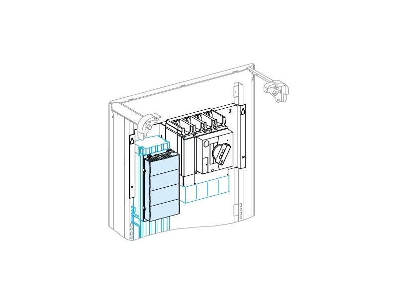 Schneider Electric Univerzalni napojni blok 400-630A; LVS04074