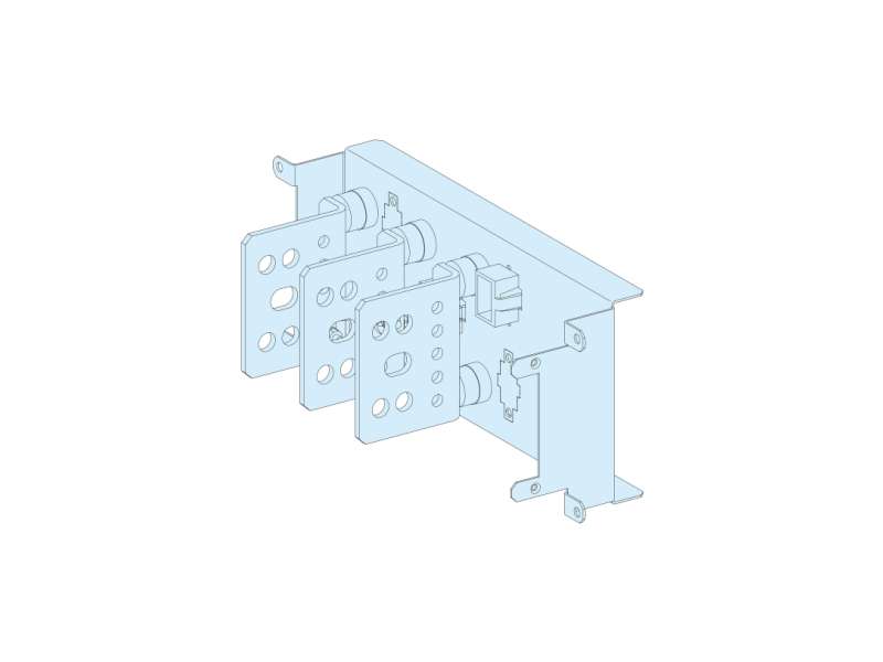 Schneider Electric Univerzalni prefabr. priključak dovoda provodnicima u kablovskom polju 250A 3P; LVS04429