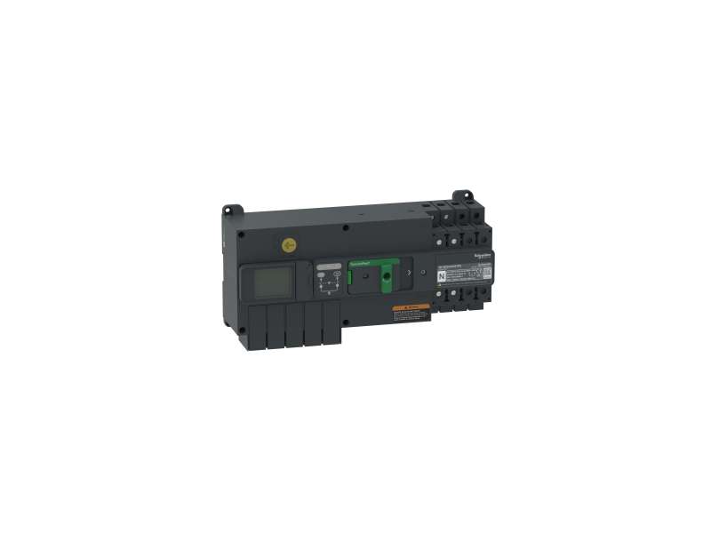Schneider Electric Uređaj za promenu izvora napajanja, TransferPacT Active automatic, 40A, 230V, 2P, LCD,model 100A;TA10D2L0403TPE