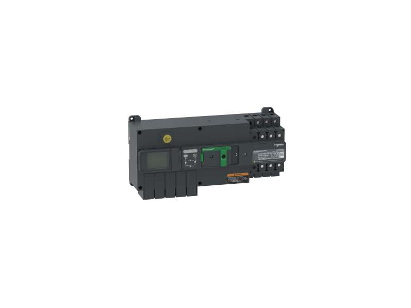 Schneider Electric Uređaj za promenu izvora napajanja, TransferPacT Active automatic, 80A, 400V, 3P, LCD,model 100A;TA10D3L0804TPE