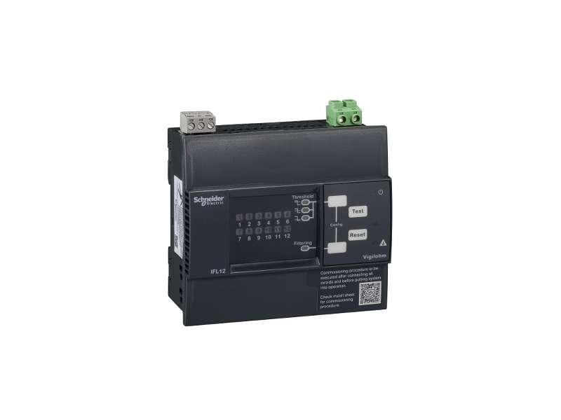Schneider Electric VIGILOHM 12 CHANNEL FAULT LOCATOR - 100-440VAC/DC;IMDIFL12