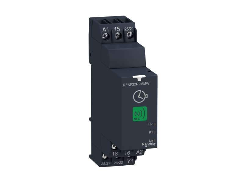 Schneider Electric Vremenski relej NFC 0.1 s..999h - 2C/O 24-240VDC/AC;RENF22R2MMW
