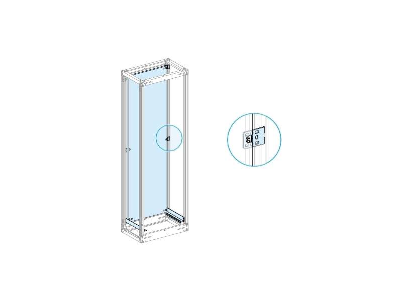 Schneider Electric Zadnja ploča, 36 modula Š510 mm; LVS03570