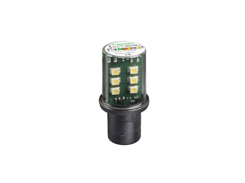 Schneider Electric Zaštićena LED sijalica sa BA15d bazom - trajno osvetljenje - bela - 230 V;DL1BDM1