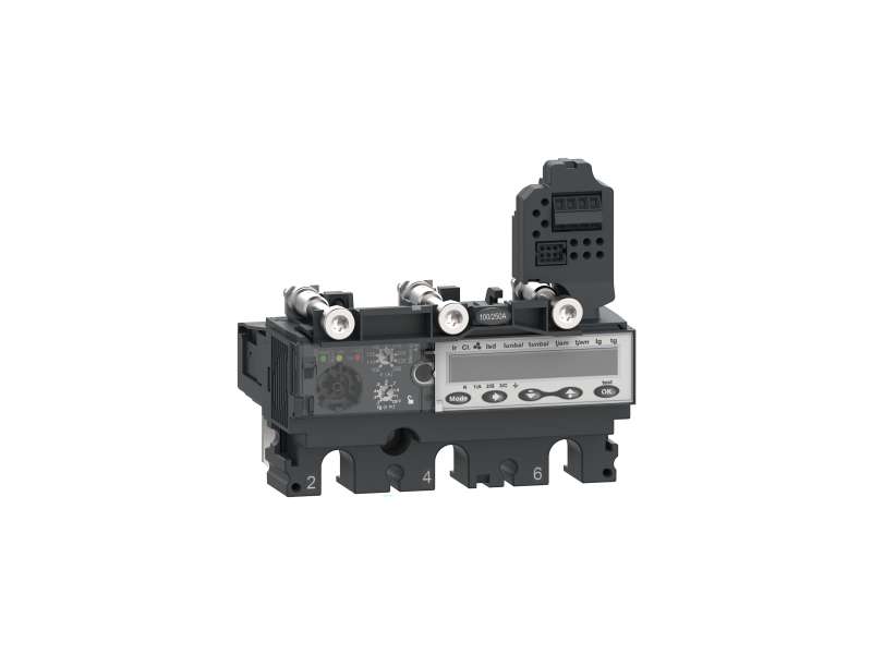 Schneider Electric Zaštitna jedinica MicroLogic 5.2 AZ za ComPacT NSX 100/160/250 prekidače, elektronska, struja 100 A, 3P 3d;C1035Z100