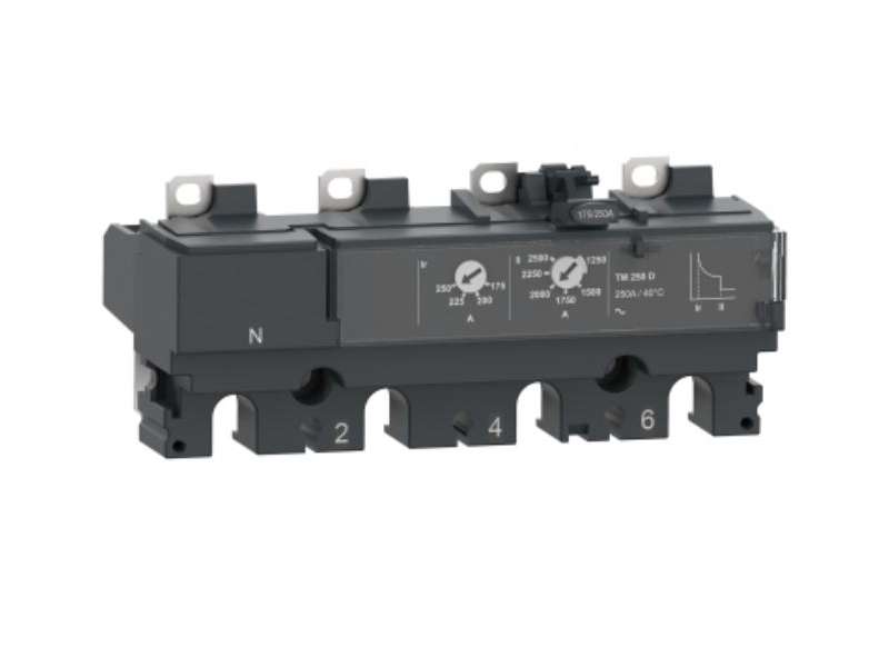 Schneider Electric Zaštitna jedinica TM125D za ComPacT NSX 160/250 prekidače, termomagnetna zaštita, struja 125 A, 4P 4d; C164TM125