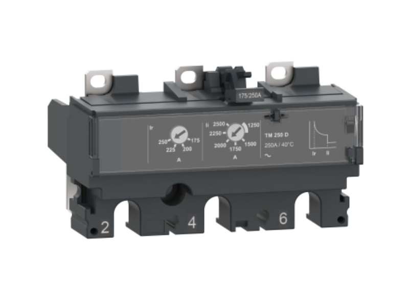 Schneider Electric Zaštitna jedinica TM250D, ComPacT NSX250, 3P, termomagnetna zaštita, 250A; C253TM250