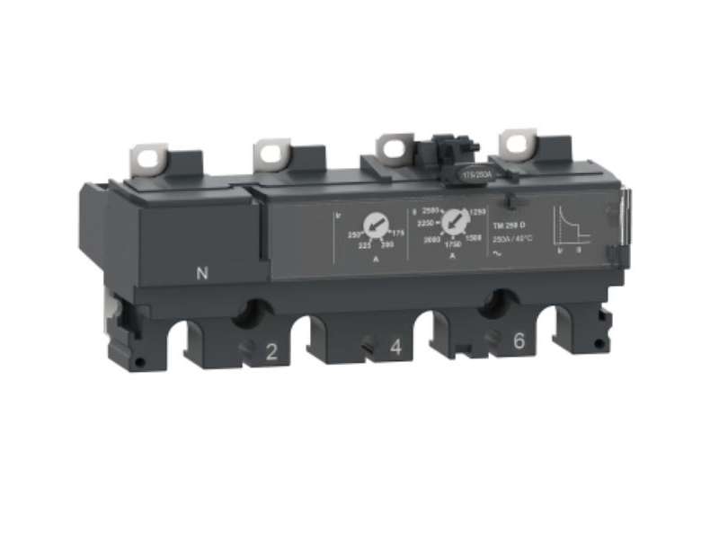 Schneider Electric Zaštitna jedinica TM250D za ComPacT NSX 250 prekidače, termomagnetna zaštita, struja 250 A, 4P 4d; C254TM250