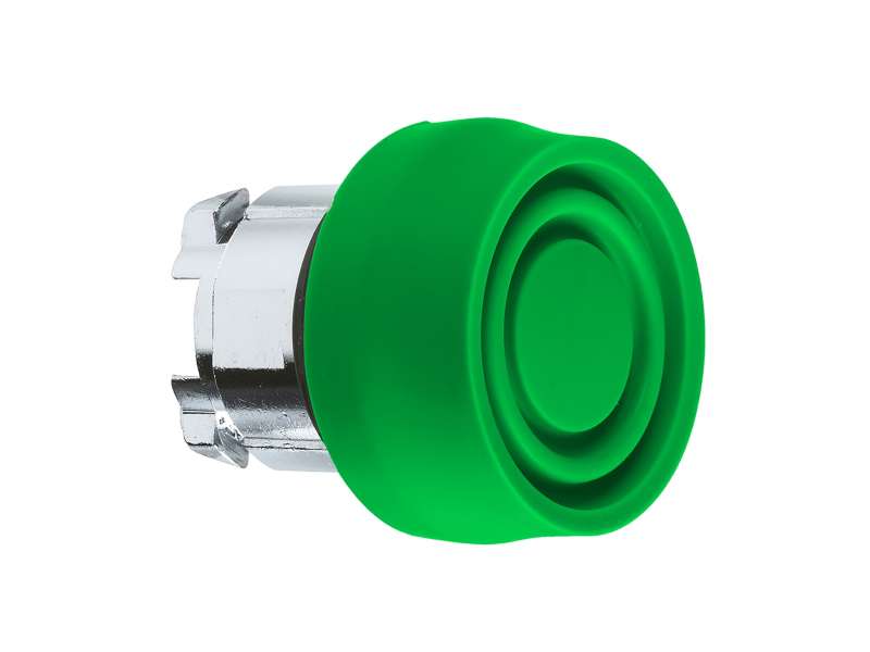 Schneider Electric Zelena udubljena glava tastera Ø22 sa povratkom, neobeleženo;ZB4BP3S